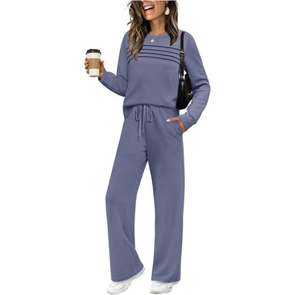 👚 50% RABATT! 🧘‍♀️ Loungeset für Damen (Top & Hose) – Superweicher Stoff, Bequemer Relax-Fit & Perfekt für Zuhause ✨-6