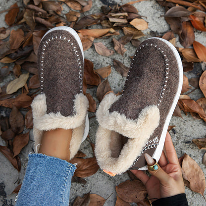 ❄️Damen Stiefeletten Winter: Anti-Rutsch, Kunstplüsch-Wärme, Komfortabel den ganzen Tag-2