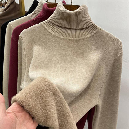 🥰Verdicktes Fleece-Strick-Unterhemd für Herbst und Winter, warme und bequeme Innenbekleidung-6