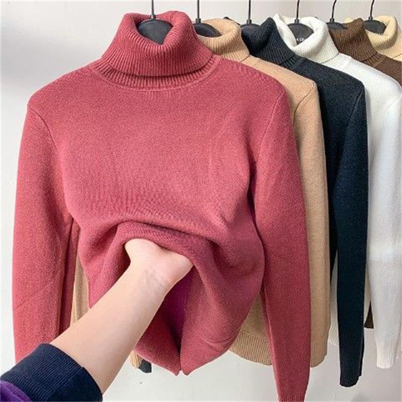 🥰Verdicktes Fleece-Strick-Unterhemd für Herbst und Winter, warme und bequeme Innenbekleidung-5