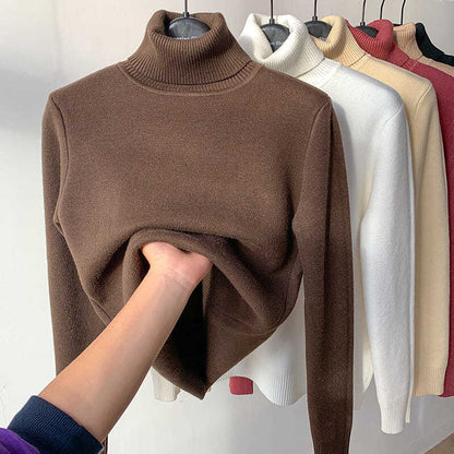 🥰Verdicktes Fleece-Strick-Unterhemd für Herbst und Winter, warme und bequeme Innenbekleidung-9
