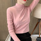 Women's Comfortable Solid Color Half High Neck Long Sleeve Top-8