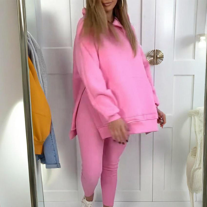 Women's Stylish Hoodie & Pants Set-1