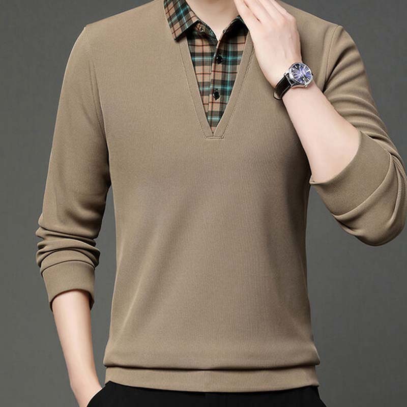 👔 Warmes und dickes Herrenhemd, ein Must-Have für Herbst und Winter, vielseitig und modisch-12