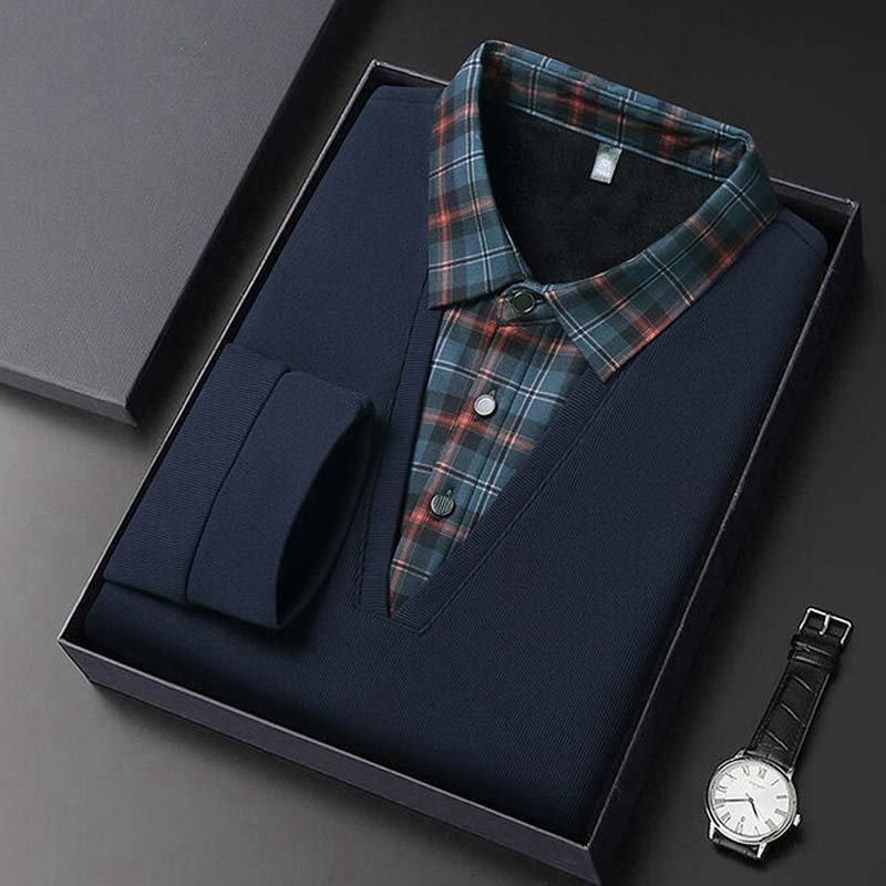👔 Warmes und dickes Herrenhemd, ein Must-Have für Herbst und Winter, vielseitig und modisch-13