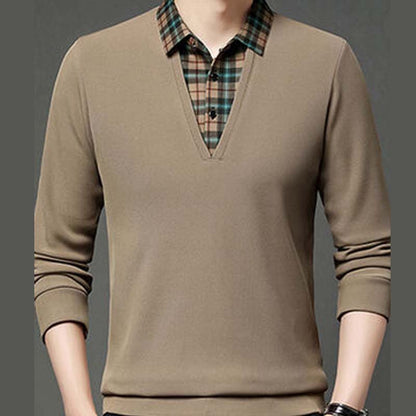 👔 Warmes und dickes Herrenhemd, ein Must-Have für Herbst und Winter, vielseitig und modisch-1