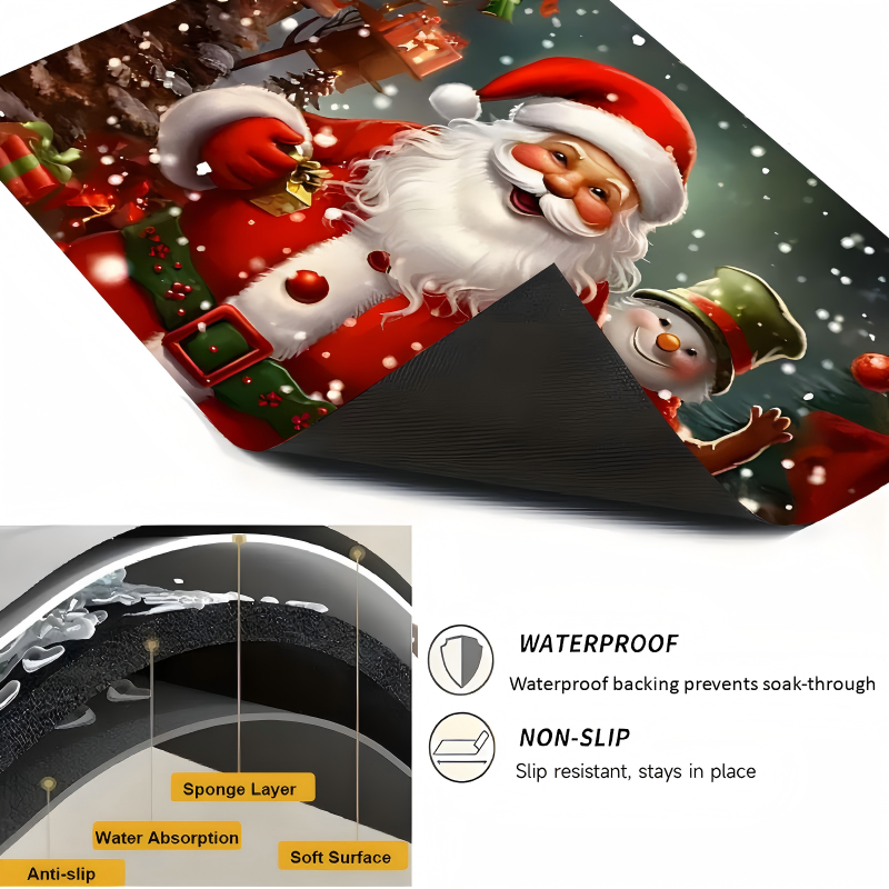 Christmas Themed Stove Top Protector Mat-3
