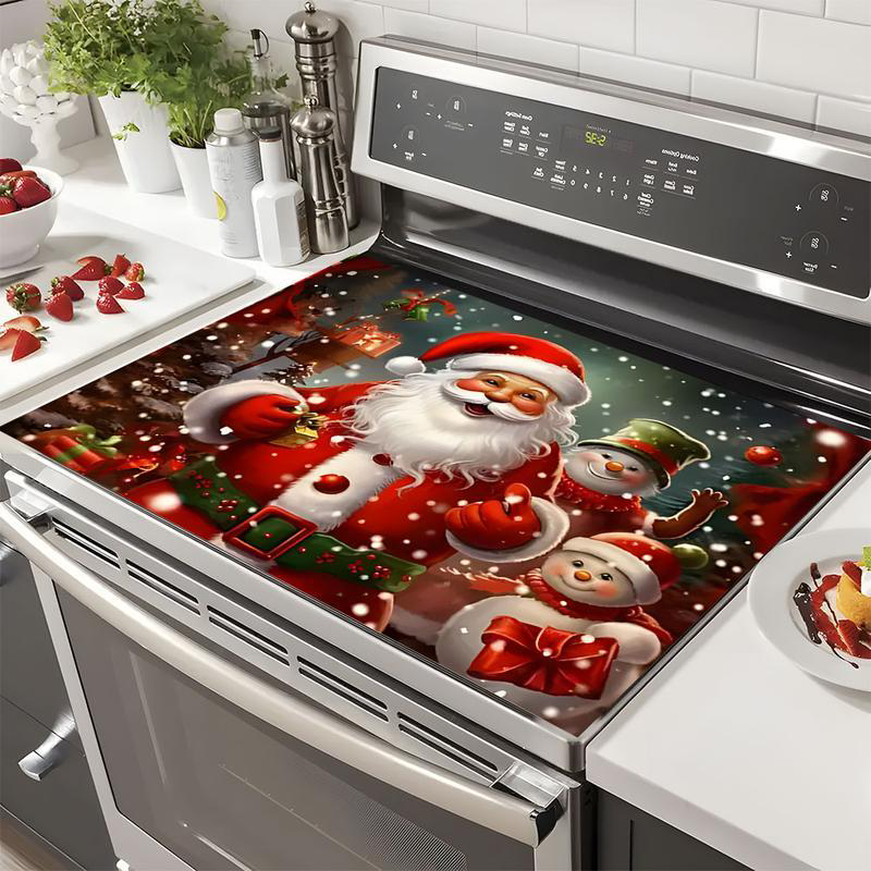 Christmas Themed Stove Top Protector Mat-2