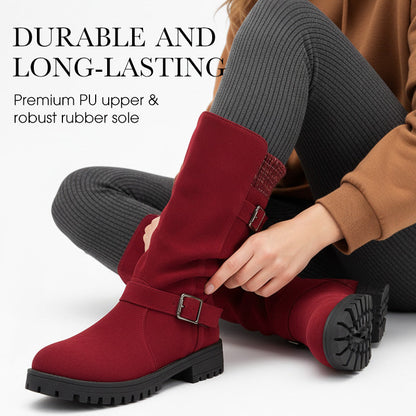 💎❄️ Bestseller – Shorty-Stiefel mit Schnallen – perfekt für kalte Tage-7