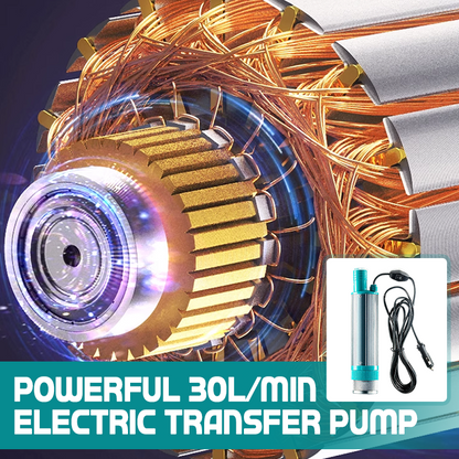 Powerful 30L/min Electric Transfer Pump