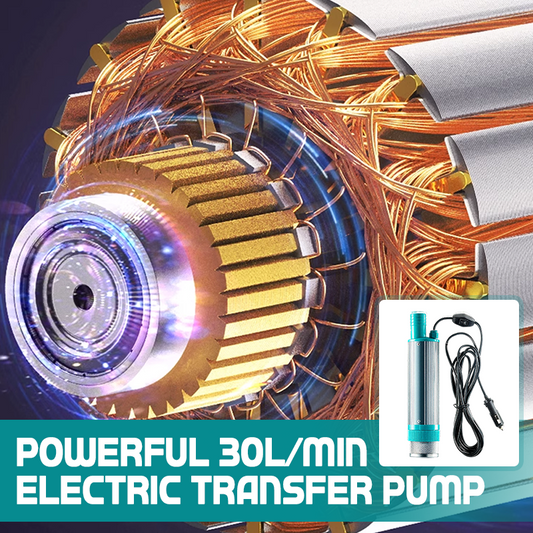 Powerful 30L/min Electric Transfer Pump