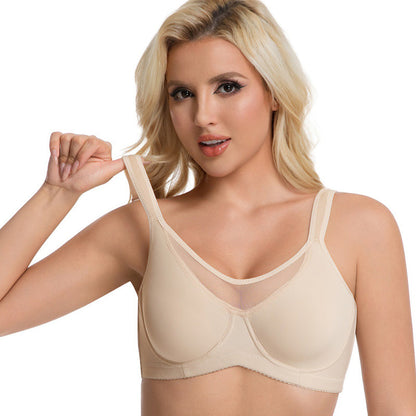 🏆 LETZTER TAG – 50% RABATT!! 💐 Frauen Plus Size Kühlender Minimizer-BH mit voller Abdeckung-9