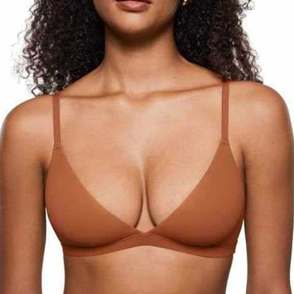 👙💎 50% RABATT! Damen-Bügelloser Dreieck-Bralette mit Jelly-Stützkissen – Weich, bequem & formgebend ohne Metall 🌸