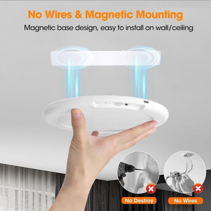 🌞Rechargeable Motion Sensor Ceiling Light 🏡-1