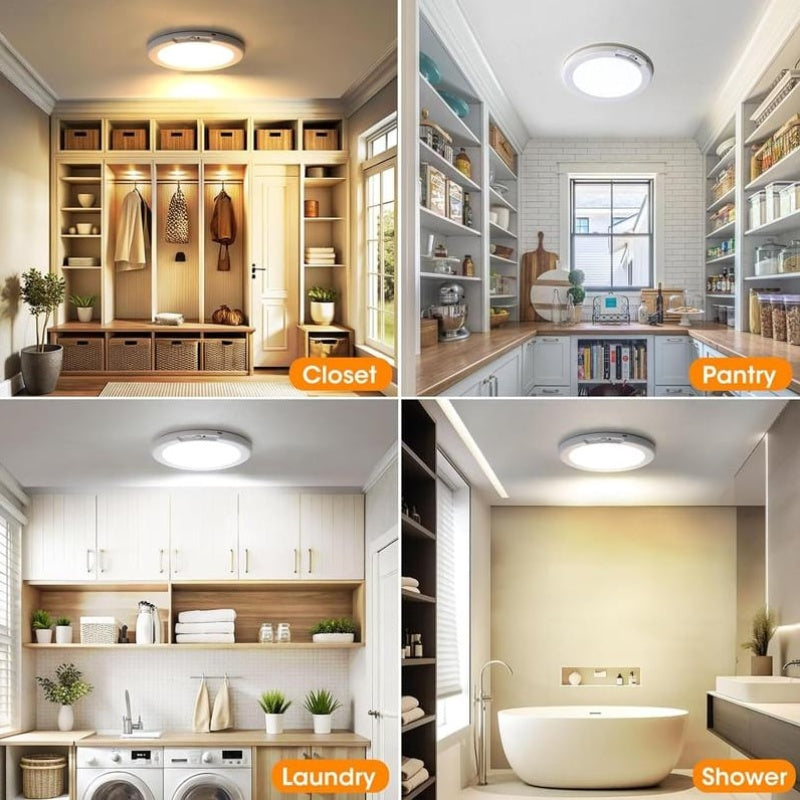 🌞Rechargeable Motion Sensor Ceiling Light 🏡-4
