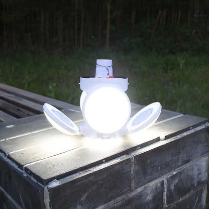 ⚽💡 Lámpara Solar Flexible en Balón de Fútbol – ¡Impermeable, Multifuncional y 360° de Iluminación! 🌞✨