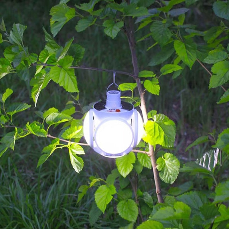 ⚽💡 Lámpara Solar Flexible en Balón de Fútbol – ¡Impermeable, Multifuncional y 360° de Iluminación! 🌞✨