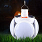 ⚽💡 Lámpara Solar Flexible en Balón de Fútbol – ¡Impermeable, Multifuncional y 360° de Iluminación! 🌞✨