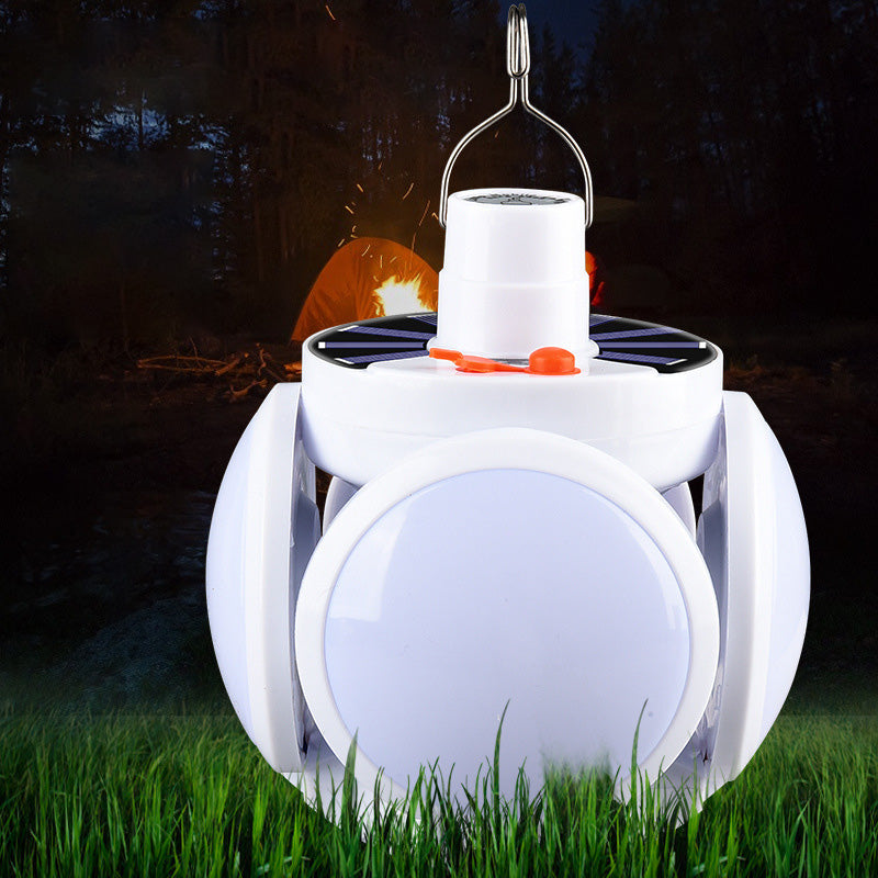 ⚽💡 Lámpara Solar Flexible en Balón de Fútbol – ¡Impermeable, Multifuncional y 360° de Iluminación! 🌞✨