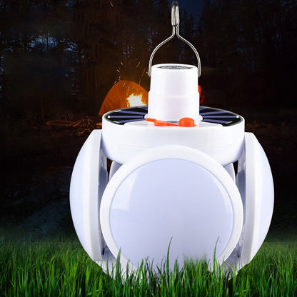 ⚽💡 Lámpara Solar Flexible en Balón de Fútbol – ¡Impermeable, Multifuncional y 360° de Iluminación! 🌞✨