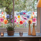 💐Colorful Floral Bouquet Window Sticker🖼️-5