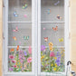 💐Colorful Floral Bouquet Window Sticker🖼️-8