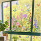 💐Colorful Floral Bouquet Window Sticker🖼️-7