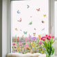 💐Colorful Floral Bouquet Window Sticker🖼️-10