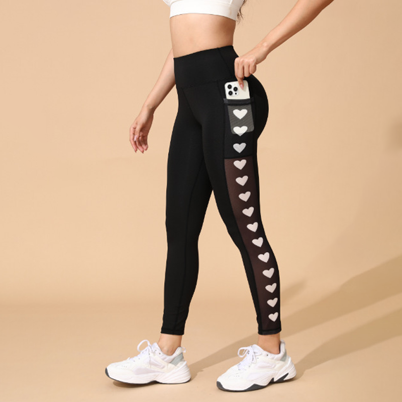 50% RABATT! 🧘 Damen-Mesh-High-Waist-Yogahose mit Taschen – Atmungsaktive Mesh-Panels, Bleibt Kühl & Perfekt für Intensive Workouts 🌸-15