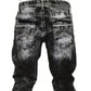 🔥 Men's Fashion Creative Stretch Denim Jeans – Minimalist Style, Perfect for Summer & Emo-Inspired Look 💙-8