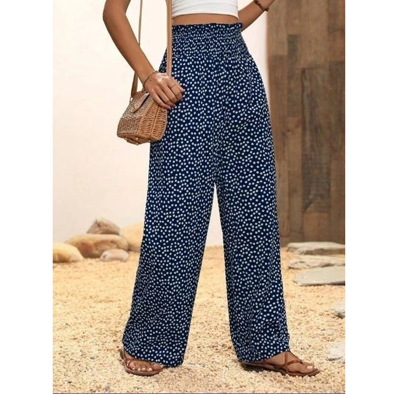 👗⏰ 50% RABATT – Damen-Hose mit gerafftem Hohem Bund & weitem Bein 🌿💨 luftig, elegant, Oversize-Style für Büro & Freizeit – schnell sichern!-8
