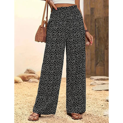 👗⏰ 50% RABATT – Damen-Hose mit gerafftem Hohem Bund & weitem Bein 🌿💨 luftig, elegant, Oversize-Style für Büro & Freizeit – schnell sichern!-10