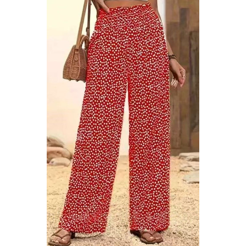 👗⏰ 50% RABATT – Damen-Hose mit gerafftem Hohem Bund & weitem Bein 🌿💨 luftig, elegant, Oversize-Style für Büro & Freizeit – schnell sichern!-11