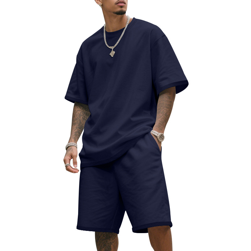 Herren Freizeit-Set – T-Shirt & Shorts – bequem & atmungsaktiv-4