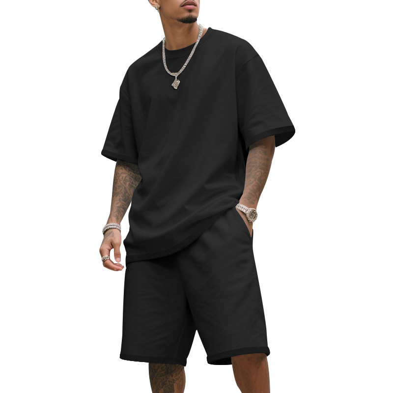 Herren Freizeit-Set – T-Shirt & Shorts – bequem & atmungsaktiv-6