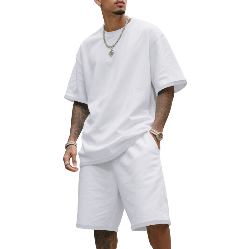 Herren Freizeit-Set – T-Shirt & Shorts – bequem & atmungsaktiv-8