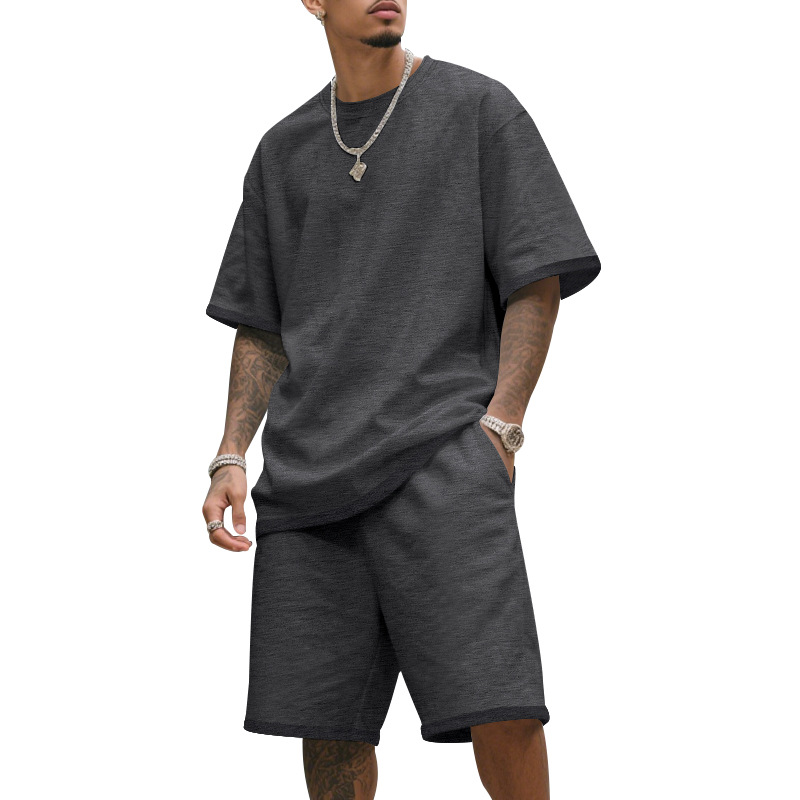 Herren Freizeit-Set – T-Shirt & Shorts – bequem & atmungsaktiv-11