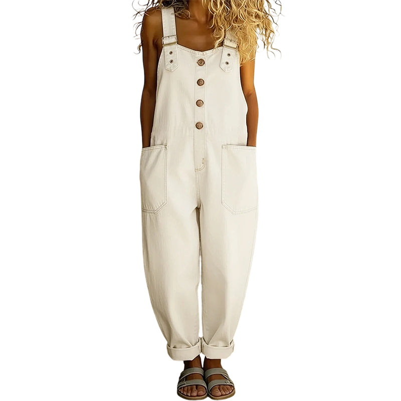 👖🔥 50% RABATT 💥 Damen Baggy Denim Latzhose mit Taschen – lässig, bequem & absolut im Trend ✨-13