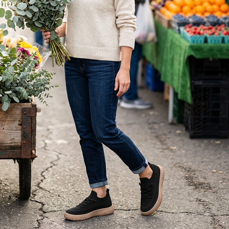 👟 NUR FÜR BEGRENZTE ZEIT: 50 % RABATT! ✨ Mesh-Sneaker für Damen – atmungsaktiv, leicht, zum Hineinschlüpfen, rutschfest 🌬️-4