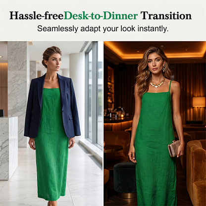 👗 50% RABATT! 🎁 Damen lässiges einfarbiges Trägerkleid – Leicht, luftig & vielseitig – Perfekt für warme Tage, Strand oder einen entspannten Look – bequem & stilvoll 🌸☀️✨-5