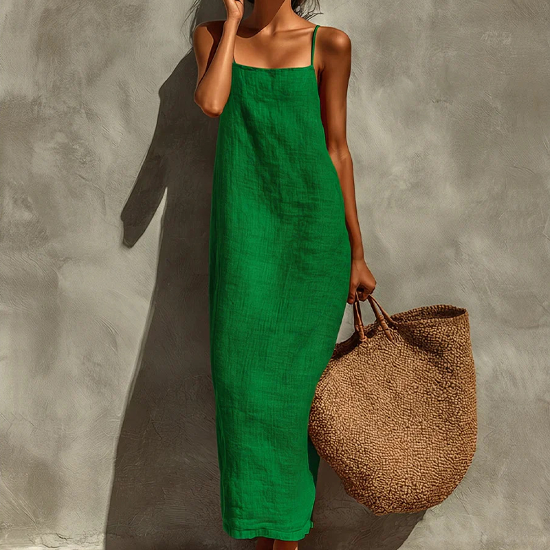 👗 50% RABATT! 🎁 Damen lässiges einfarbiges Trägerkleid – Leicht, luftig & vielseitig – Perfekt für warme Tage, Strand oder einen entspannten Look – bequem & stilvoll 🌸☀️✨-8