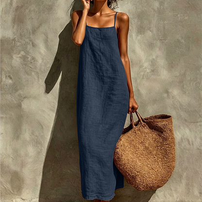 👗 50% RABATT! 🎁 Damen lässiges einfarbiges Trägerkleid – Leicht, luftig & vielseitig – Perfekt für warme Tage, Strand oder einen entspannten Look – bequem & stilvoll 🌸☀️✨-16