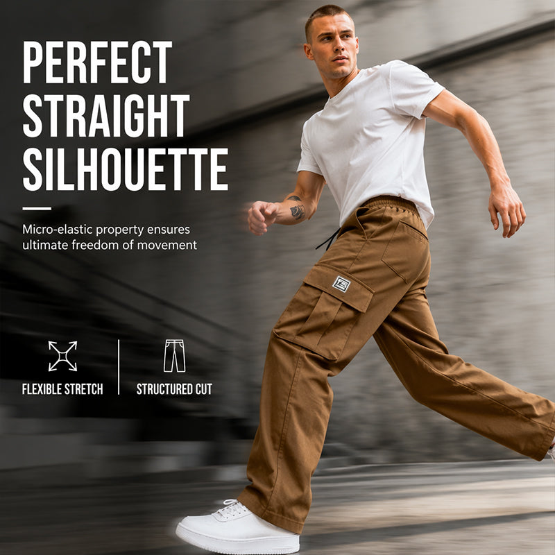 👖 50% RABATT! 🏕️ Herren Cargohose in lockerer Passform – Bequem, vielseitig & mit vielen Taschen – Ideal für Alltag, Outdoor & Freizeit ✨-2