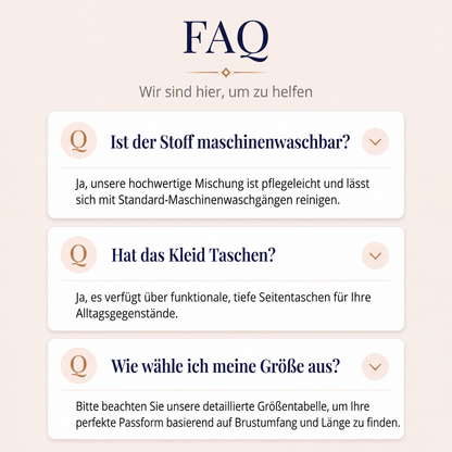 ⌛Zeitlich begrenztes Angebot-Legeres V-Ausschnitt-Midikleid für Damen-7
