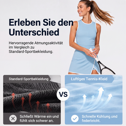 🎾 Damen Tenniskleid mit lockerem Schnitt – Sportlich-elegantes Freizeitkleid für warme Tage-3