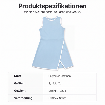 🎾 Damen Tenniskleid mit lockerem Schnitt – Sportlich-elegantes Freizeitkleid für warme Tage-5