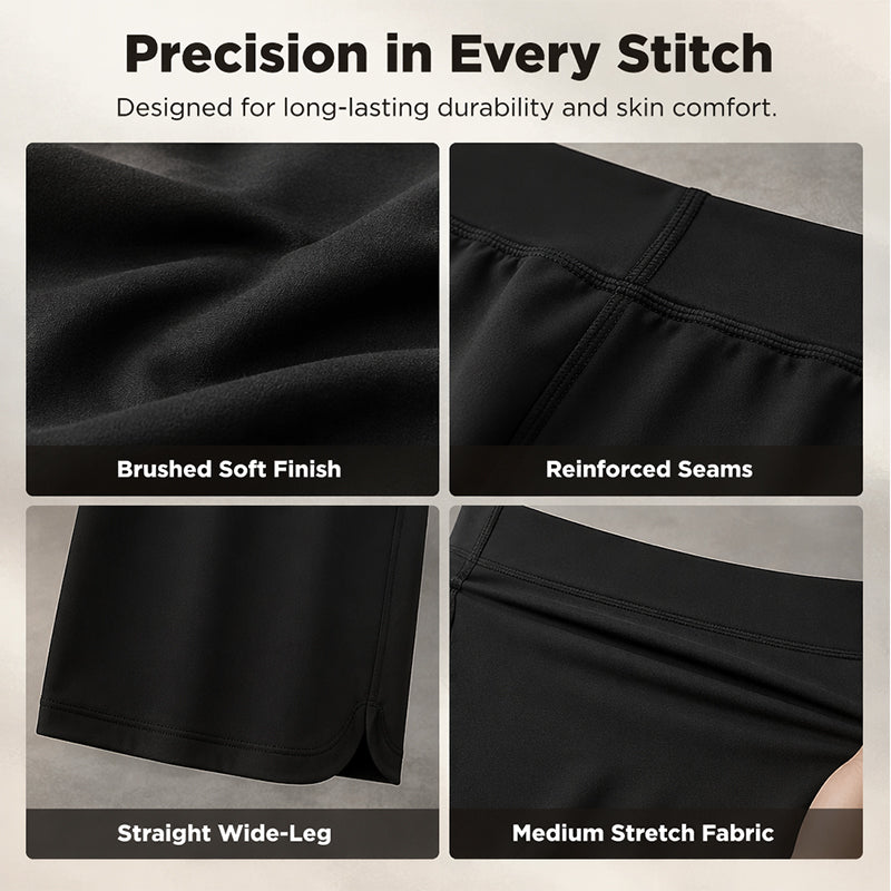 🔥Heißer Verkauf 50% Rabatt🥳💞 Über 50.000 Stück verkauft!⚡🩳Damen Freizeit Wide-Leg Shorts knielang✨-1