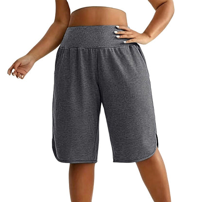 🔥Heißer Verkauf 50% Rabatt🥳💞 Über 50.000 Stück verkauft!⚡🩳Damen Freizeit Wide-Leg Shorts knielang✨-11