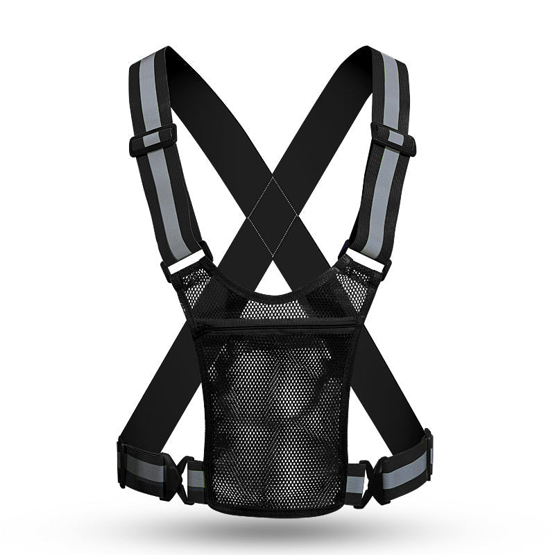 🦺✨ Reflektierende Weste mit hoher Sichtbarkeit – praktische Tasche, bequeme Passform und absolute Sicherheit beim Laufen bei Tag und Nacht 🌙🏃‍♂️-10