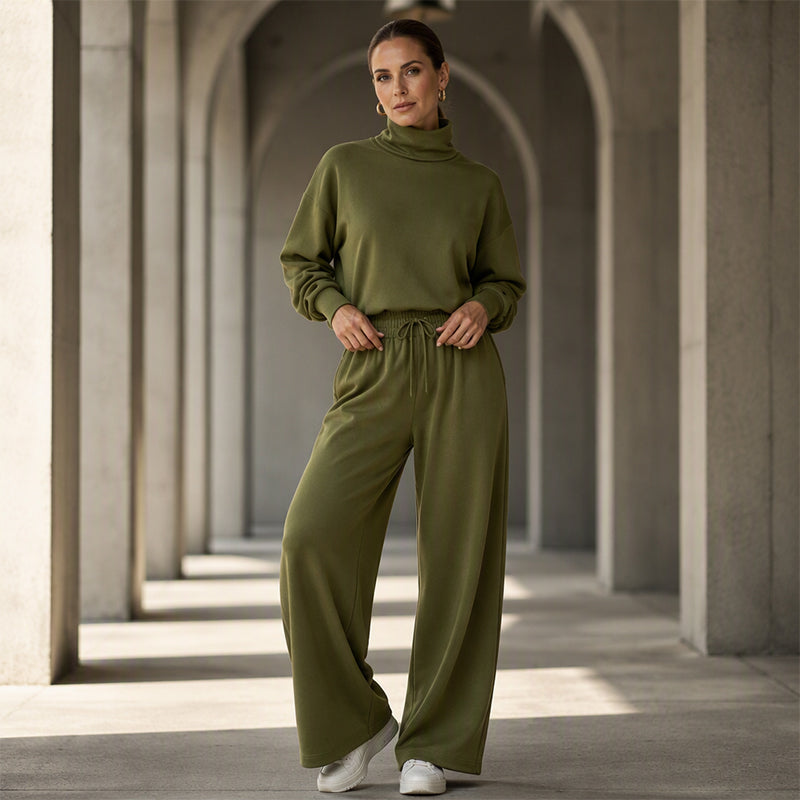 📢📢50%Rabatt!!!🎉✨Zweiteiliges Freizeit-Hosen-Set für Damen-3